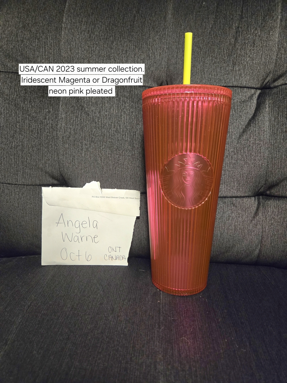 Starbucks 2023 Magenta/dragonfruit